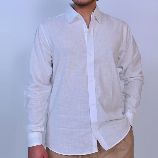 Tailored Fit Linen Shirt