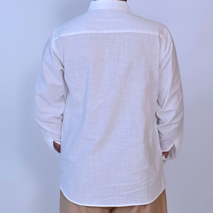 Tailored Fit Linen Shirt