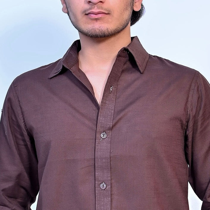 Tailored Fit Linen Shirt