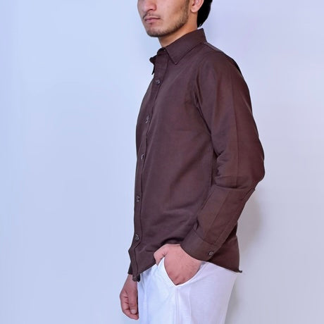 Tailored Fit Linen Shirt