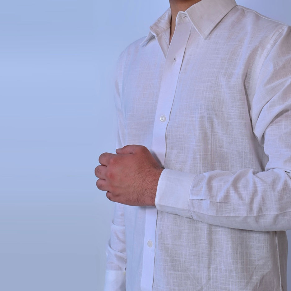 Tailored Fit Linen Shirt