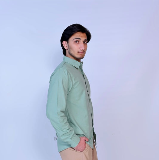 Tailored Fit Linen Shirt