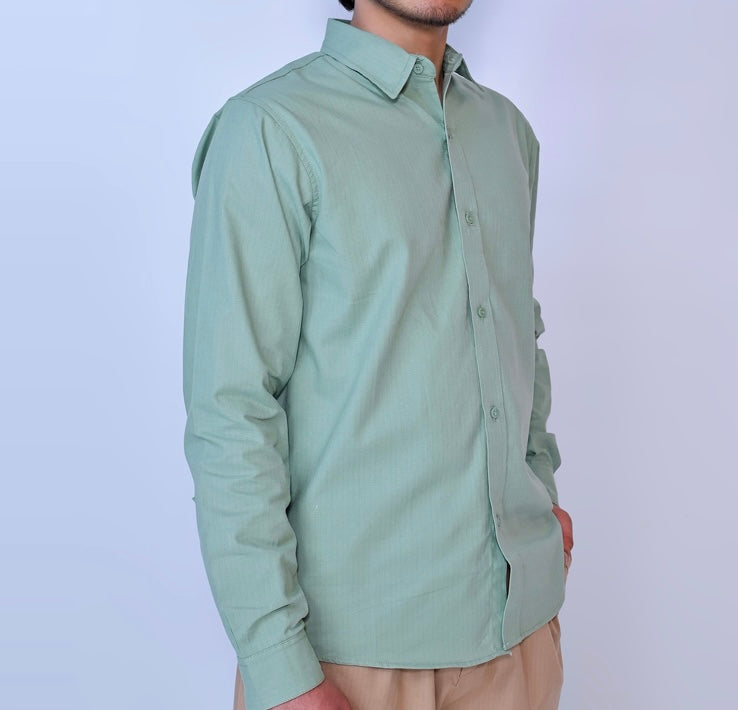 Tailored Fit Linen Shirt