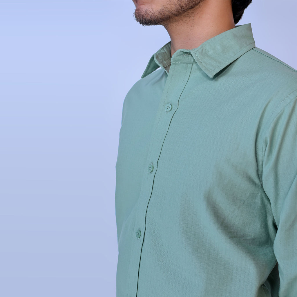 Tailored Fit Linen Shirt